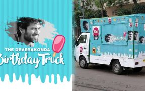 Vijay Deverakonda Birthday Truck