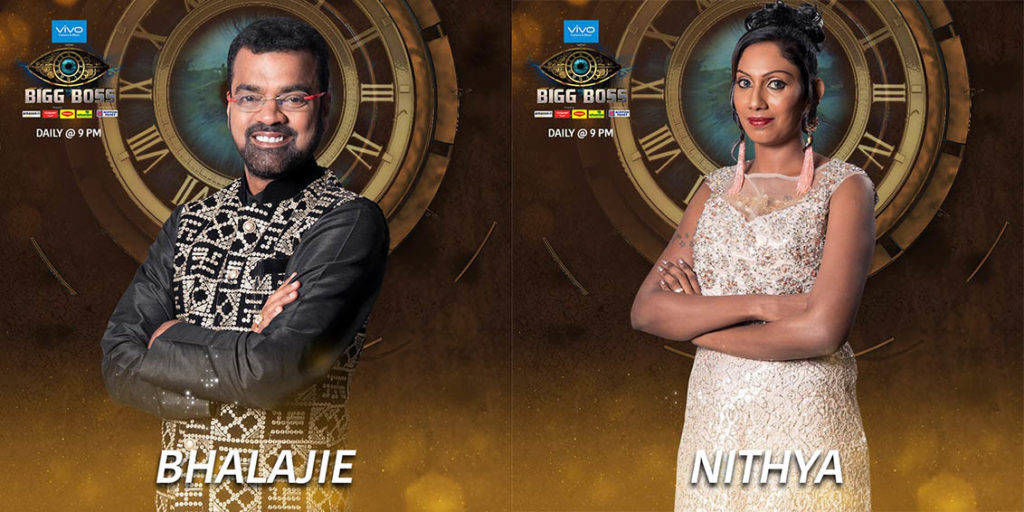 Bhalajie and Nithya - Bigg Boss Tamil 2
