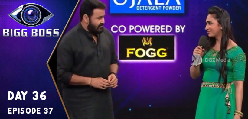 Bigg Boss Malayalam Episode 37 Day 36