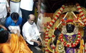 Rajinikanth visits Athi Varadar