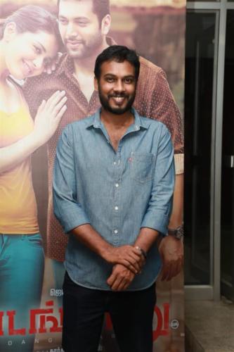 Director Karthik Thangavel | Adanga Maru Success Meet Stills