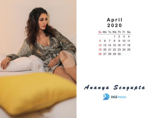 Ananya Sengupta 2020 Calendar - April