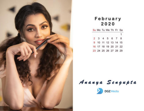 Ananya Sengupta 2020 Calendar - February