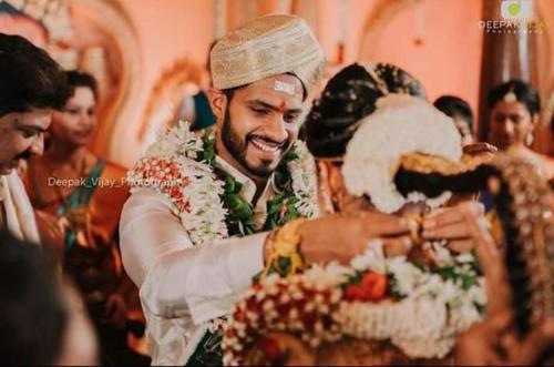 HD Kumarasamy's Son Nikhil Kumaraswamy Wedding Stills (5)