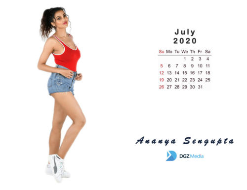 Ananya Sengupta 2020 Calendar - July
