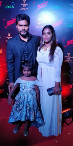 Kaala Audio Launch Photo Pa Ranjith Family