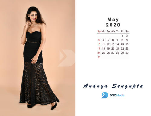 Ananya Sengupta 2020 Calendar - May