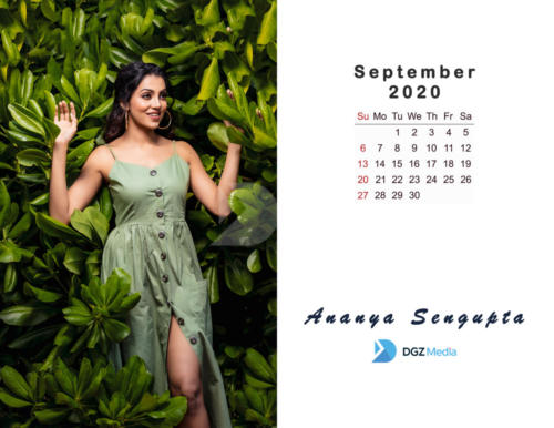 Ananya Sengupta 2020 Calendar - September