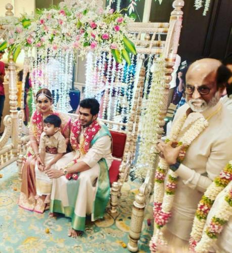 Vishagan Soundarya Rajinikanth Wedding Stills (17)